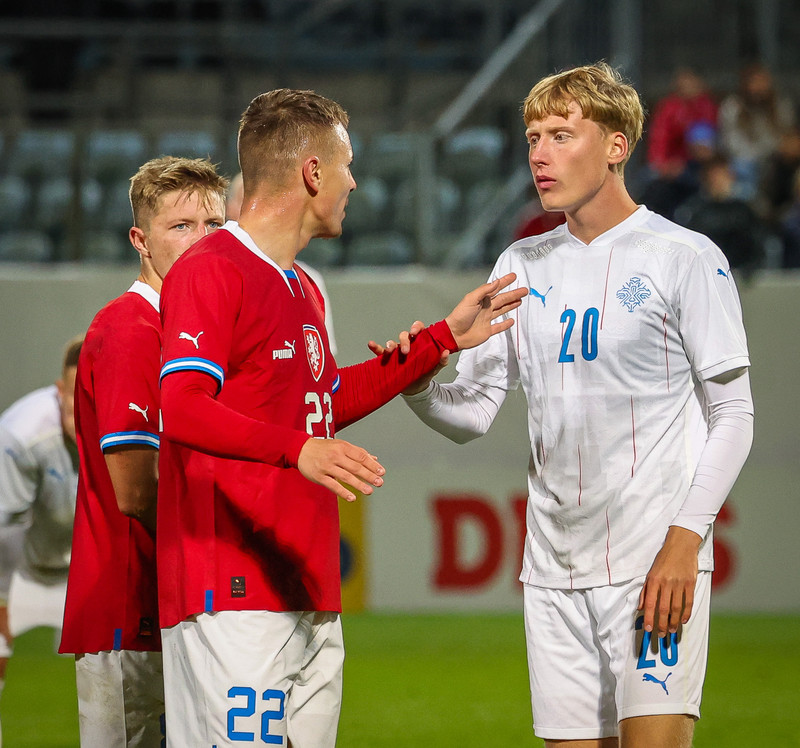 Myndaveisla frá jafntefli U21 í Tékklandi