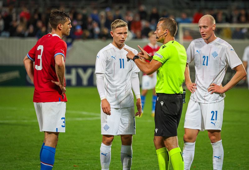 Myndaveisla frá jafntefli U21 í Tékklandi