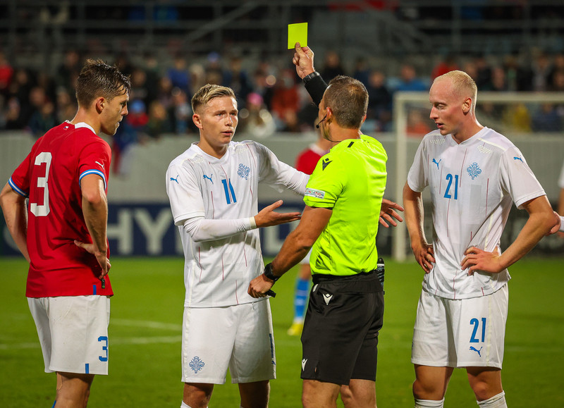 Myndaveisla frá jafntefli U21 í Tékklandi