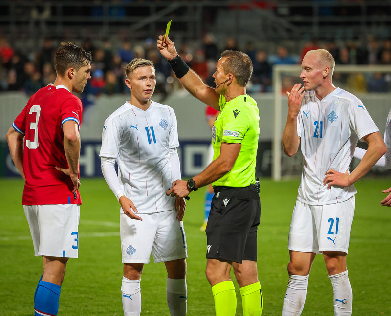 Myndaveisla frá jafntefli U21 í Tékklandi