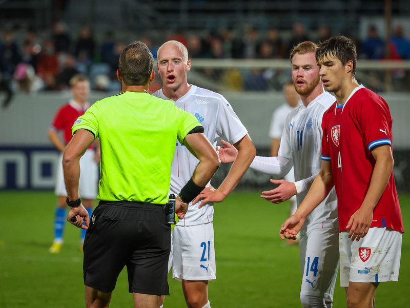 Myndaveisla frá jafntefli U21 í Tékklandi