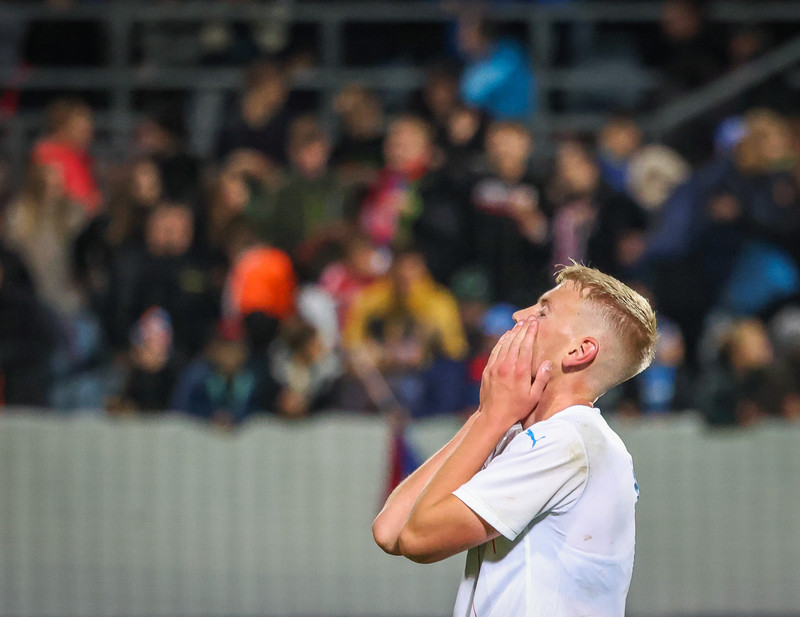 Myndaveisla frá jafntefli U21 í Tékklandi