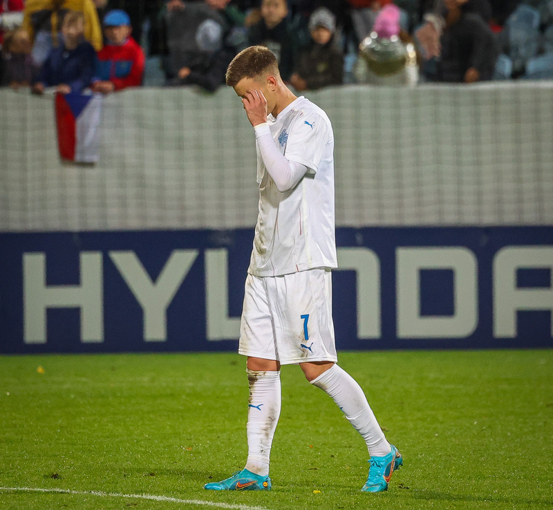 Myndaveisla frá jafntefli U21 í Tékklandi