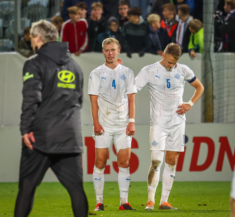 Myndaveisla frá jafntefli U21 í Tékklandi