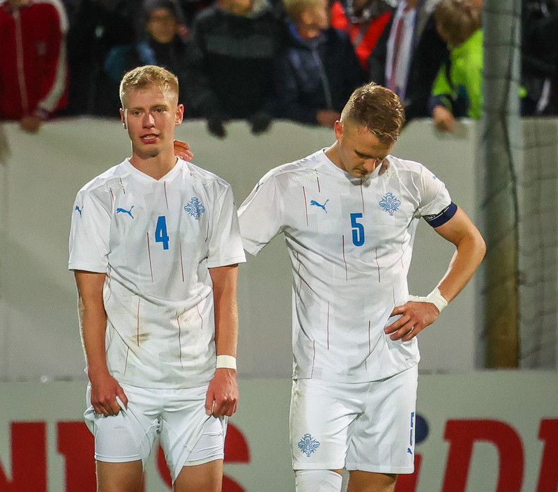 Myndaveisla frá jafntefli U21 í Tékklandi
