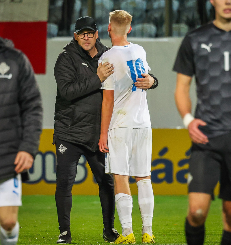 Myndaveisla frá jafntefli U21 í Tékklandi