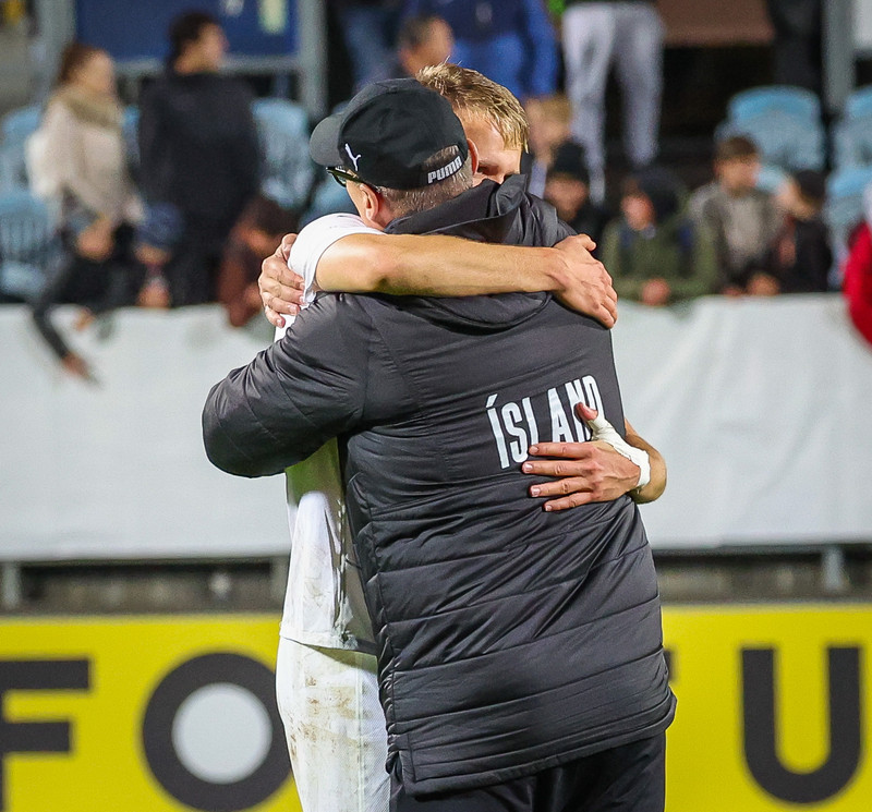 Myndaveisla frá jafntefli U21 í Tékklandi
