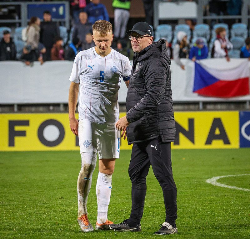 Myndaveisla frá jafntefli U21 í Tékklandi