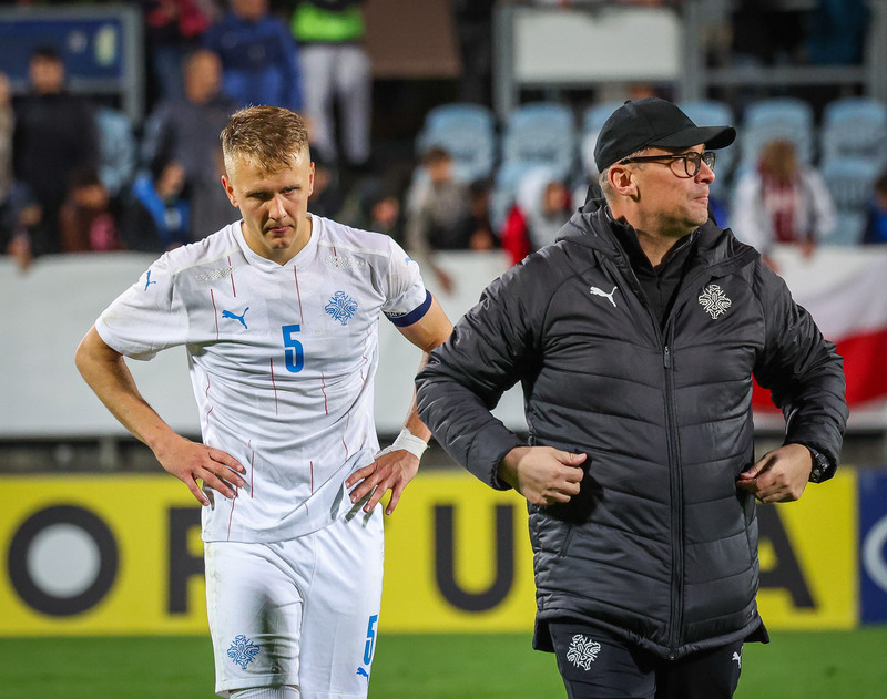 Myndaveisla frá jafntefli U21 í Tékklandi