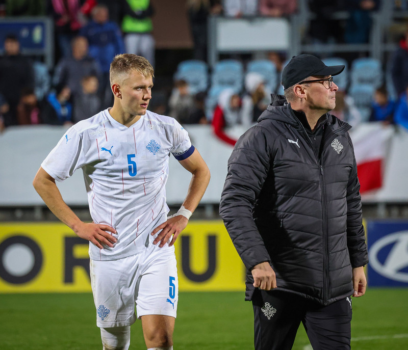 Myndaveisla frá jafntefli U21 í Tékklandi