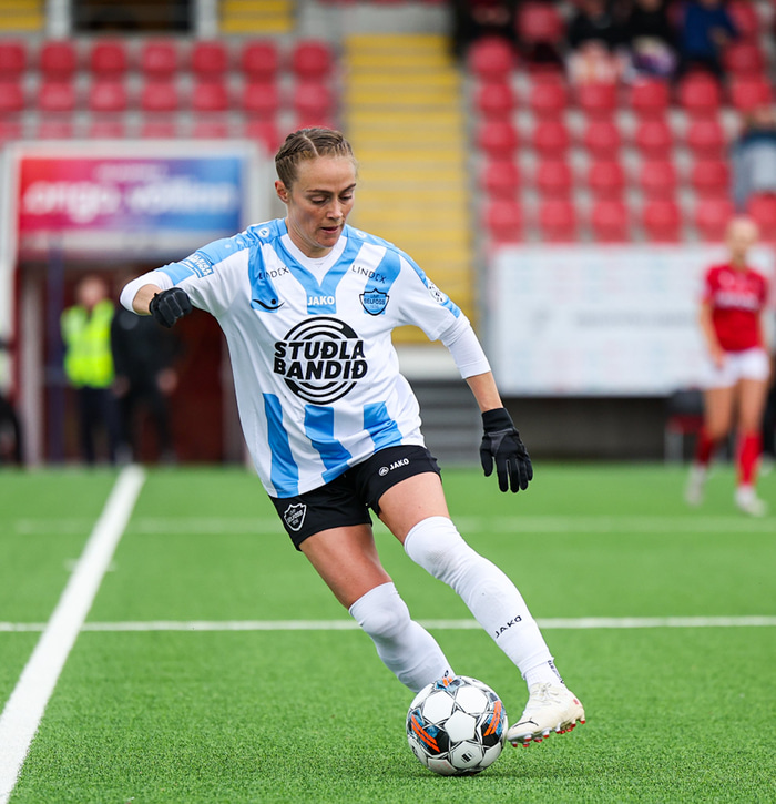 Sif í leiknum í dag.