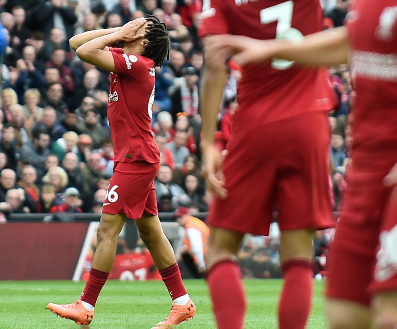 Trent Alexander-Arnold átti slæman dag