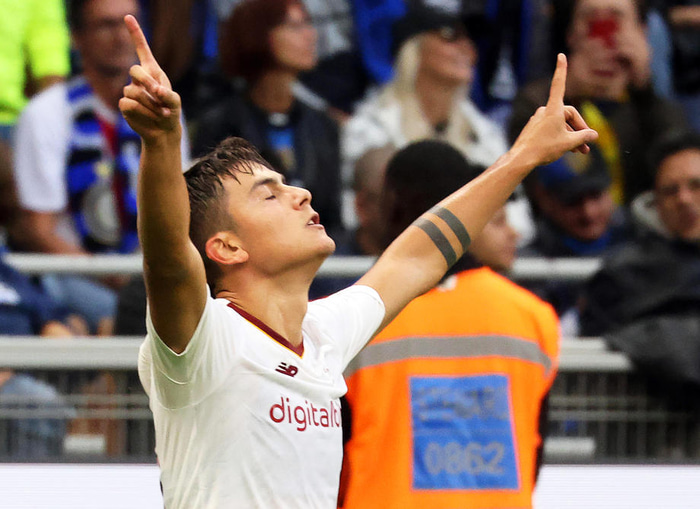 Paulo Dybala skoraði fyrir Roma