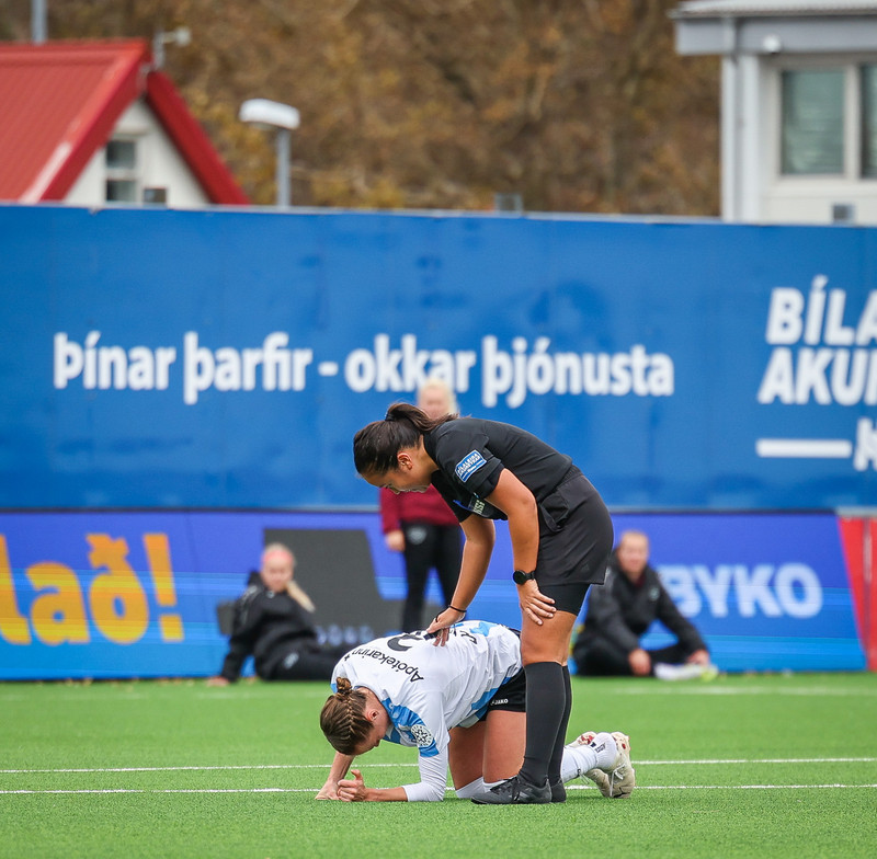 Myndaveisla: Valur fékk Íslandsmeistaraskjöldinn eftir jafntefli gegn Selfossi