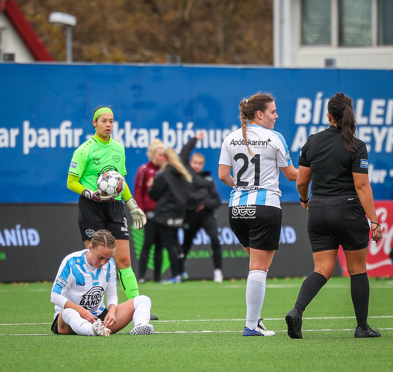 Myndaveisla: Valur fékk Íslandsmeistaraskjöldinn eftir jafntefli gegn Selfossi