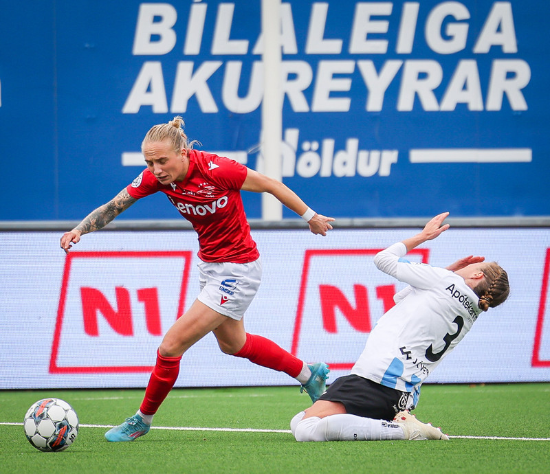 Myndaveisla: Valur fékk Íslandsmeistaraskjöldinn eftir jafntefli gegn Selfossi