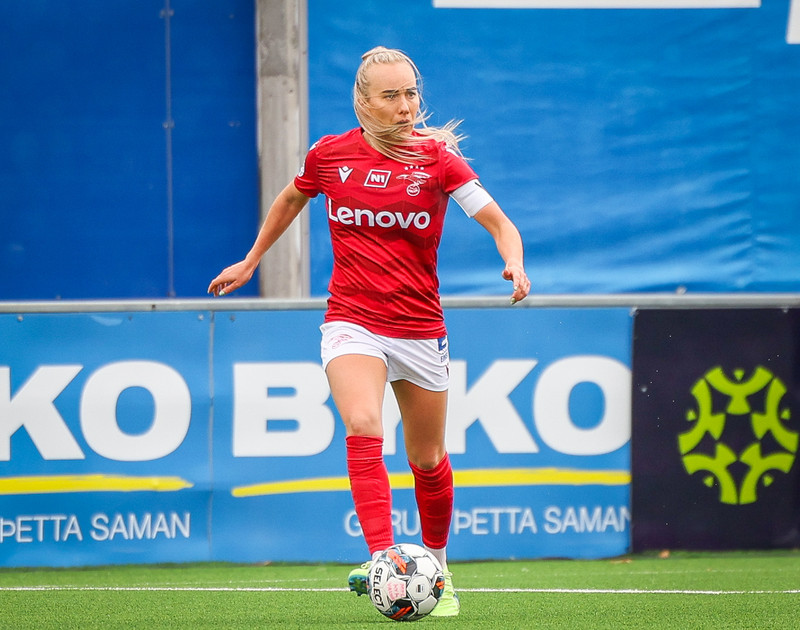 Myndaveisla: Valur fékk Íslandsmeistaraskjöldinn eftir jafntefli gegn Selfossi