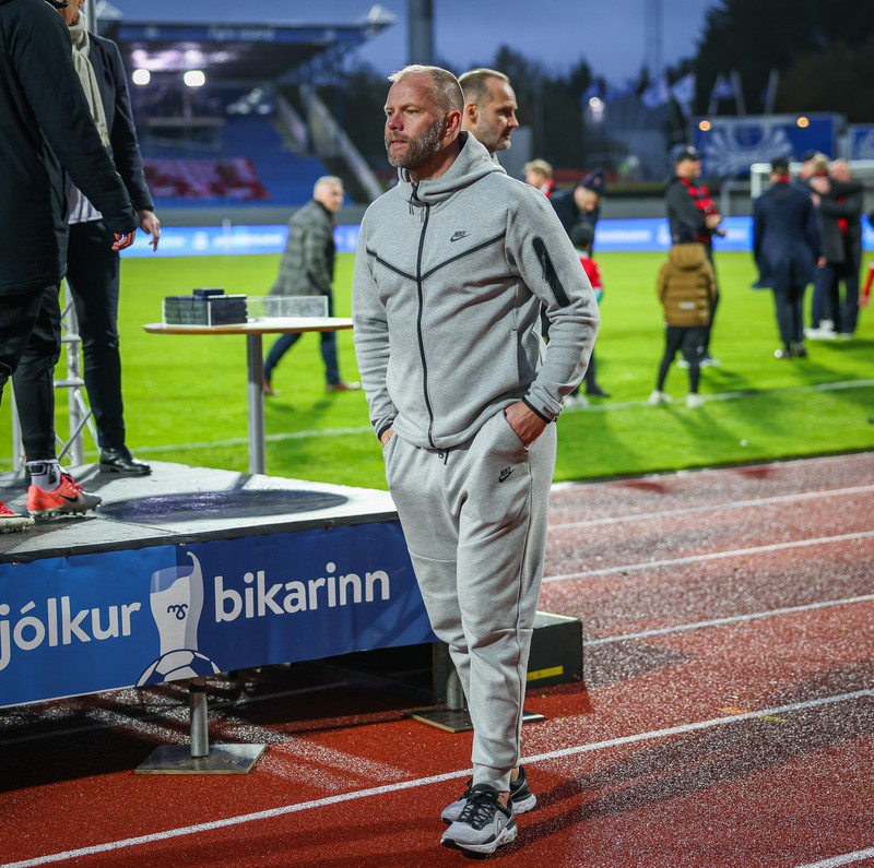 Eiður Smári eftir bikarúrslitaleikinn.