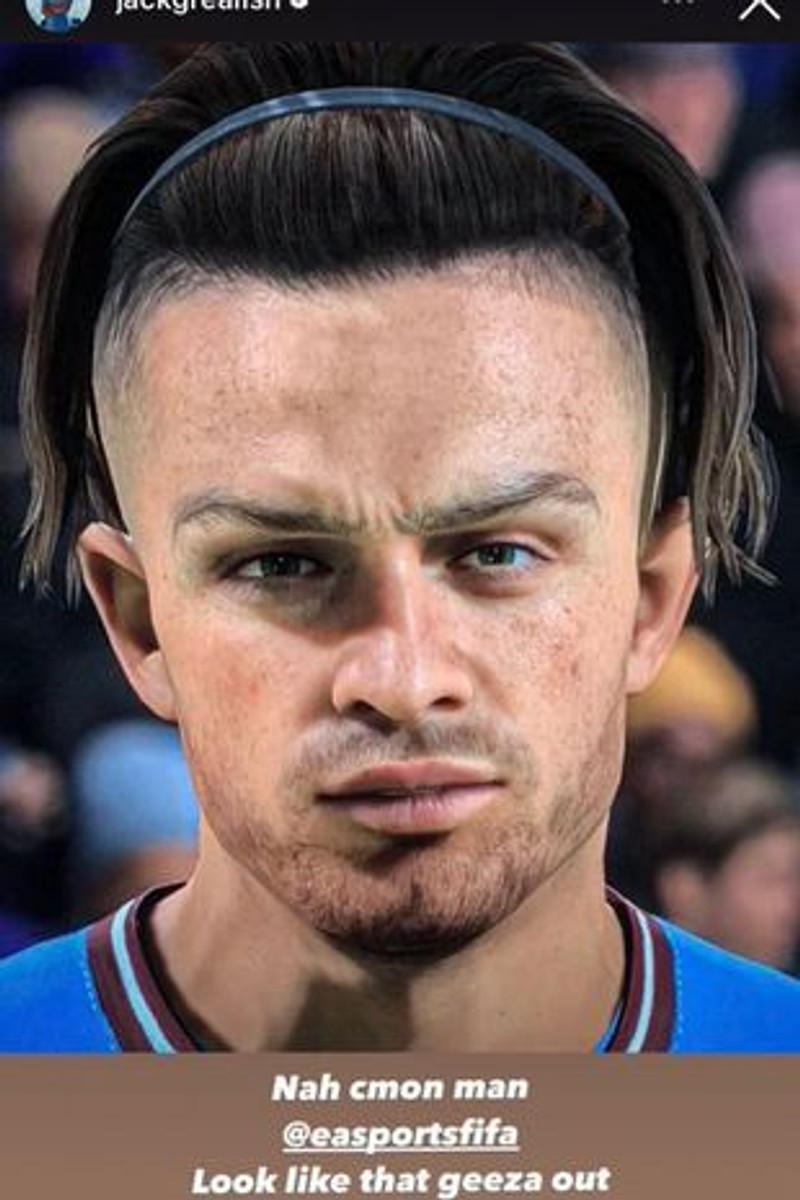 Grealish ekki sáttur við 'Toy Story' útlit sitt í FIFA