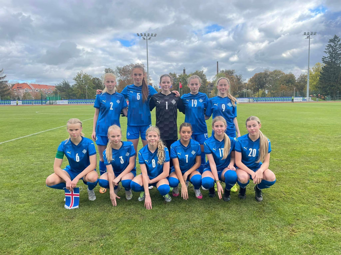 Byrjunarliðið í dag.