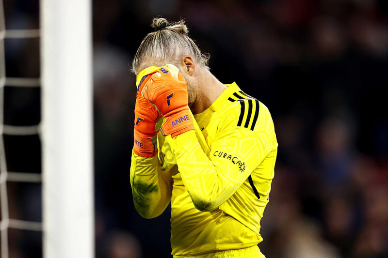 Markvörður AJax átti ömurlegan dag eins og liðsfélagar hans