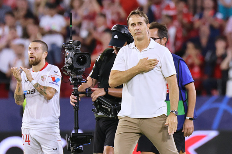 Lopetegui vann Evrópudeildina með Sevilla 2020.