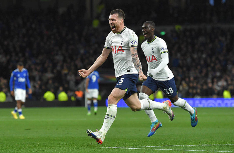 <b>Miðjumaður: Pierre-Emile Höjbjerg (Tottenham)</b> - Skoraði seinna mark Spurs í sigrinum gegn Everton.
