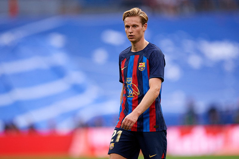Miðjumaðurinn Frenkie de Jong.
