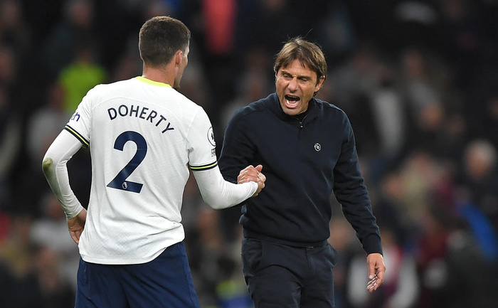 Matt Doherty skoraði mark Tottenham