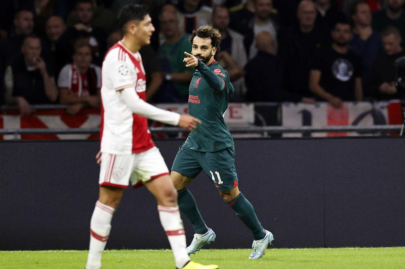 Mohamed Salah skoraði og lagði upp í sigri Liverpool