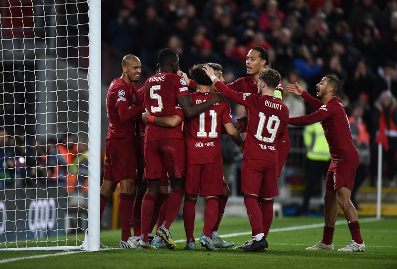 Liverpool er fyrsta liðið til að vinna Napoli á tímabilinu