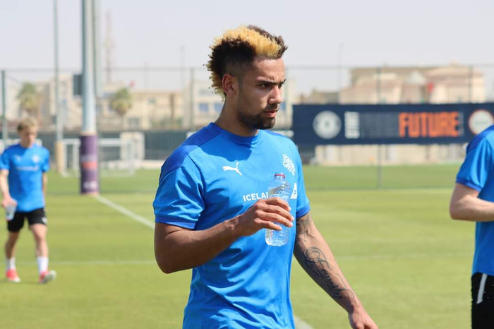 Ísak Snær skoraði tvö í lokaumferðinni