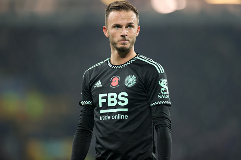 James Maddison er í liðinu.