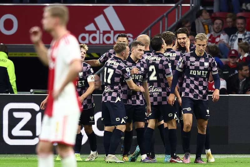 Marki Willums gegn Ajax fagnað.