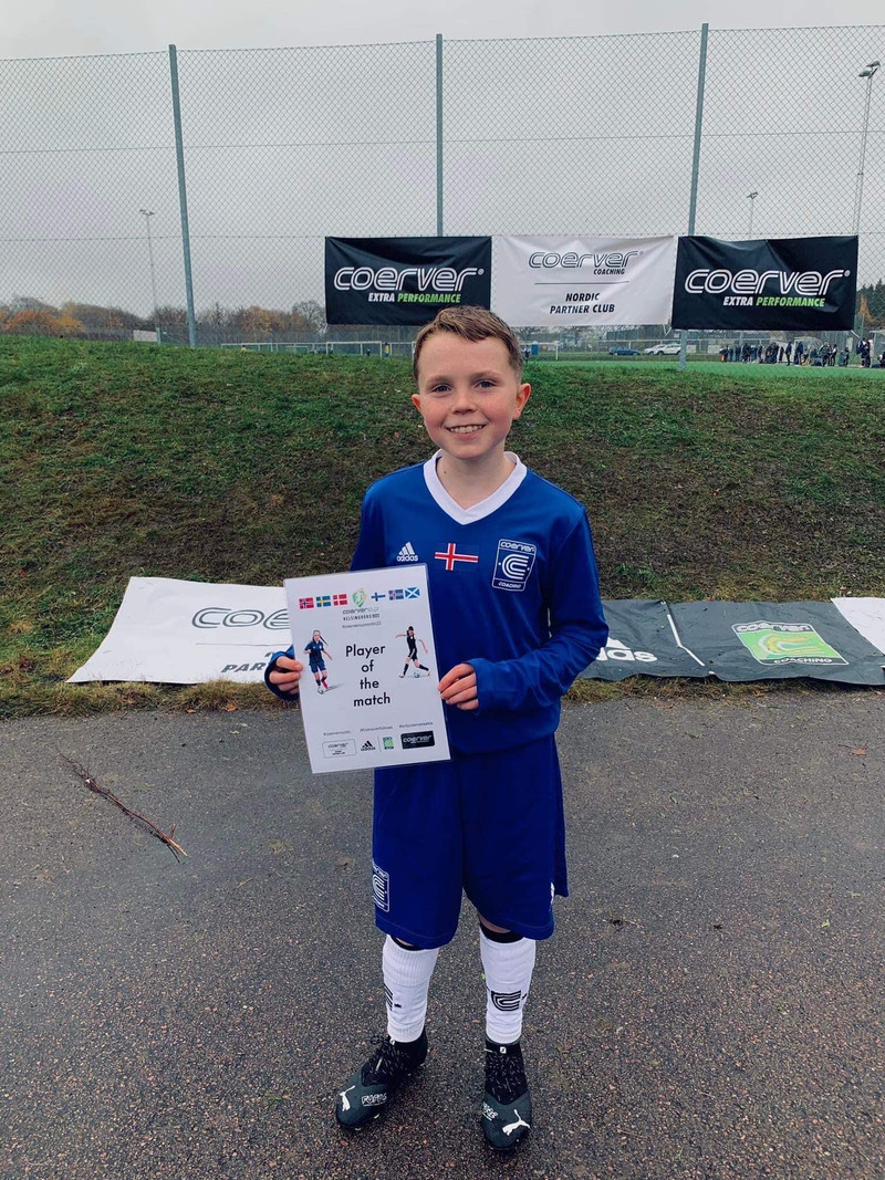 17 frá Íslandi með Coerver í Helsingborg