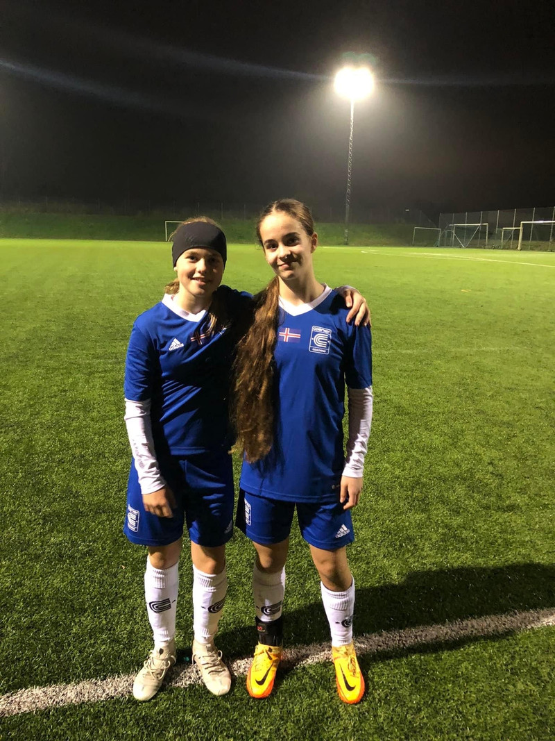 17 frá Íslandi með Coerver í Helsingborg