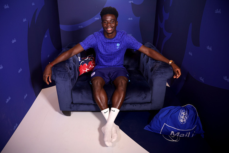 Bukayo Saka.