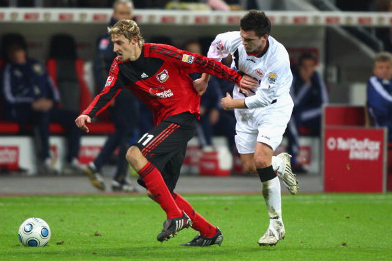 Kiessling í leik með Leverkusen á sínum tíma.