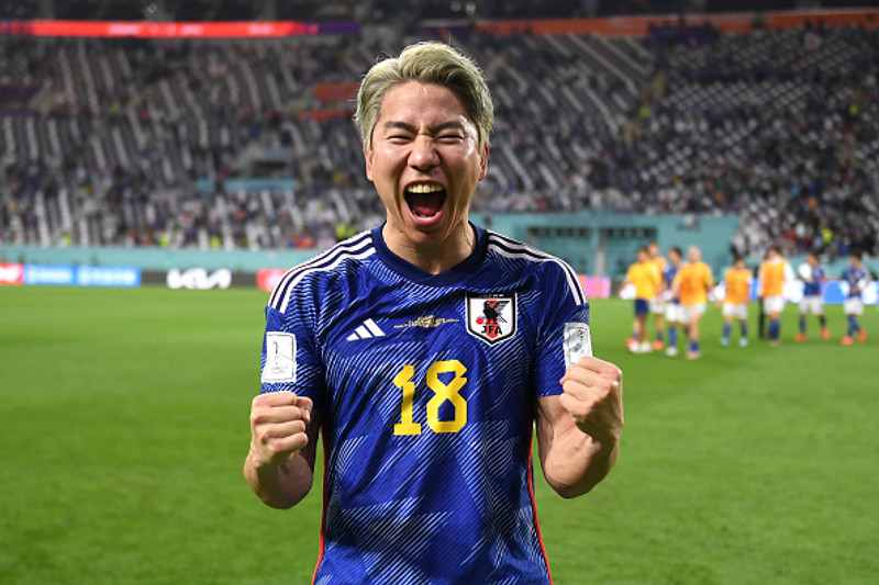 Sjáðu japanska sigurmarkið gegn Þjóðverjum