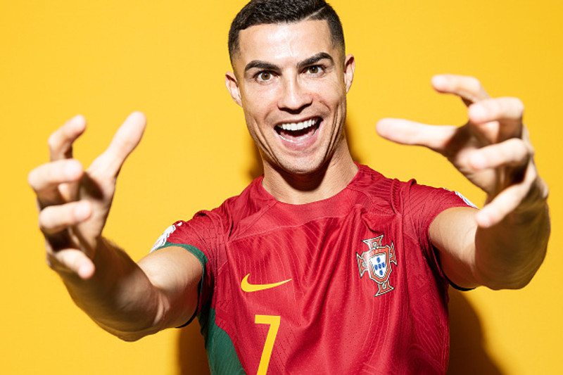 Ronaldo fyrstur til að skora á fimm heimsmeistaramótum
