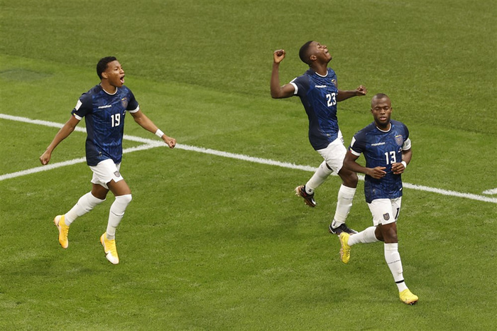 Enner Valencia skoraði jöfnunarmark Ekvador