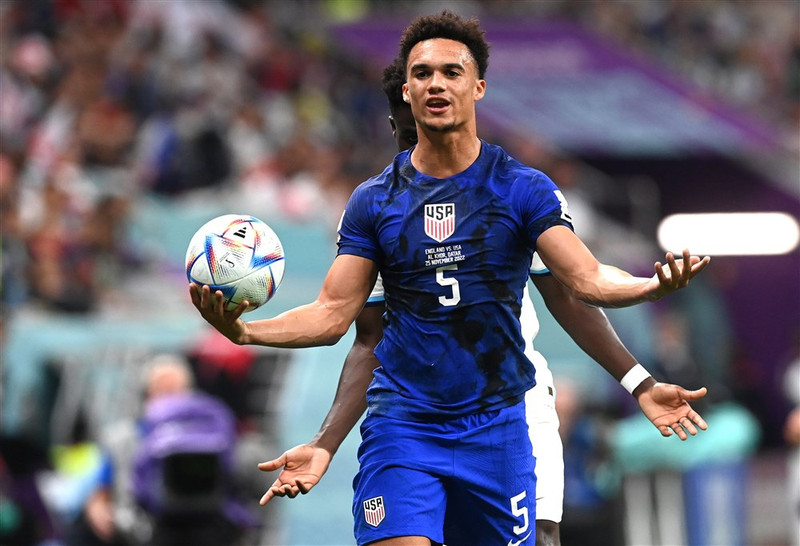 Bandaríski landsliðsmaðurinn Antonee Robinson.