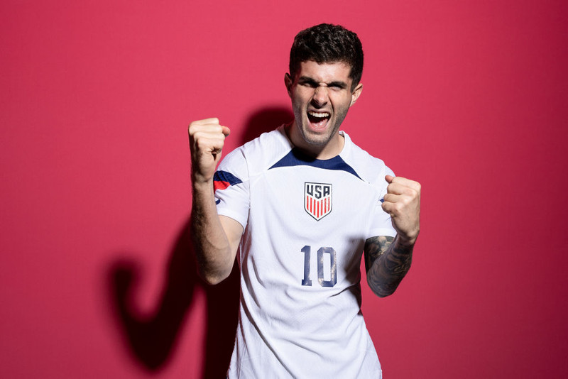 Christian Pulisic, leikmaður Bandaríkjanna.