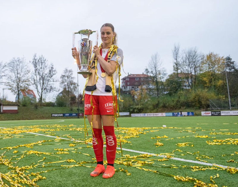 Tvöfaldur meistari á sínu fyrsta tímabili með Brann