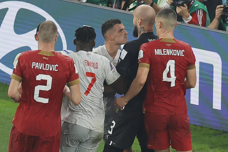 Granit Xhaka er óhræddur við að láta menn heyra það.