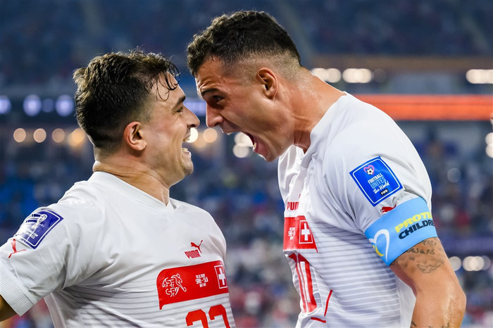 Shaqiri og Granit Xhaka