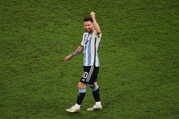 Lionel Messi er búinn að koma Argentínu yfir