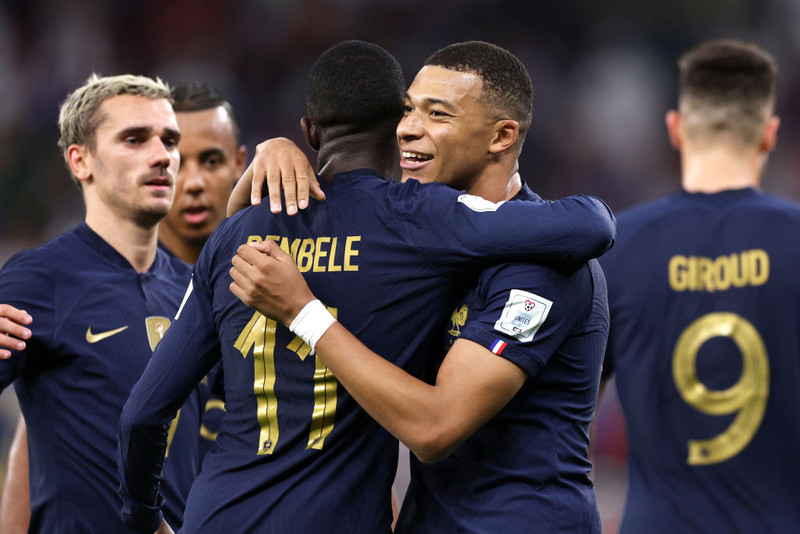 Sjáðu markið: Mbappe skorað sitt fjórða mark á mótinu