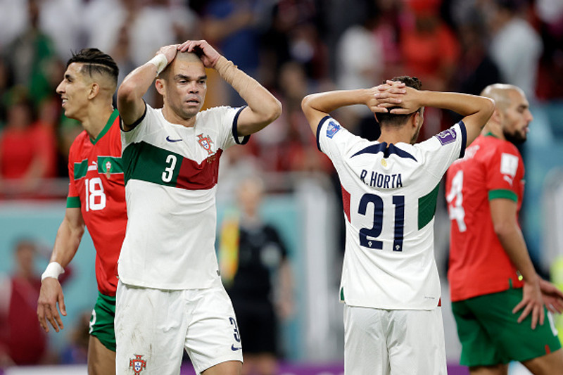 Pepe klúðraði dauðafæri.