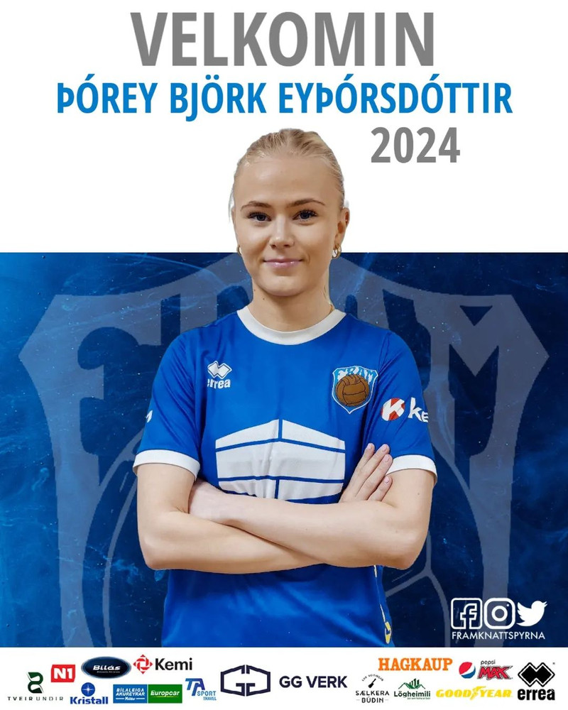 Þórey Björk er einnig gengin í raðir Fram